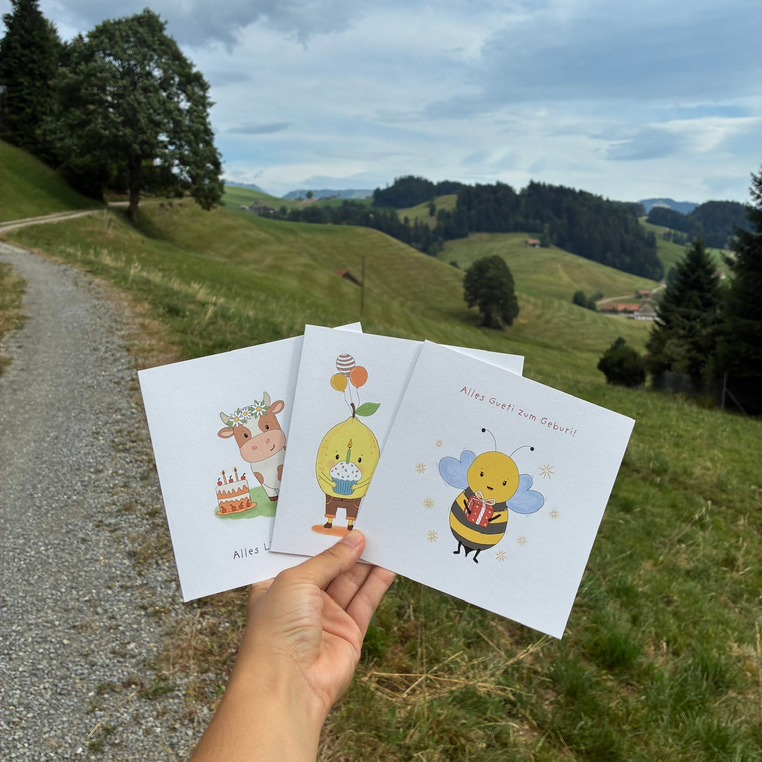 The Birthday Trio – Card Pack