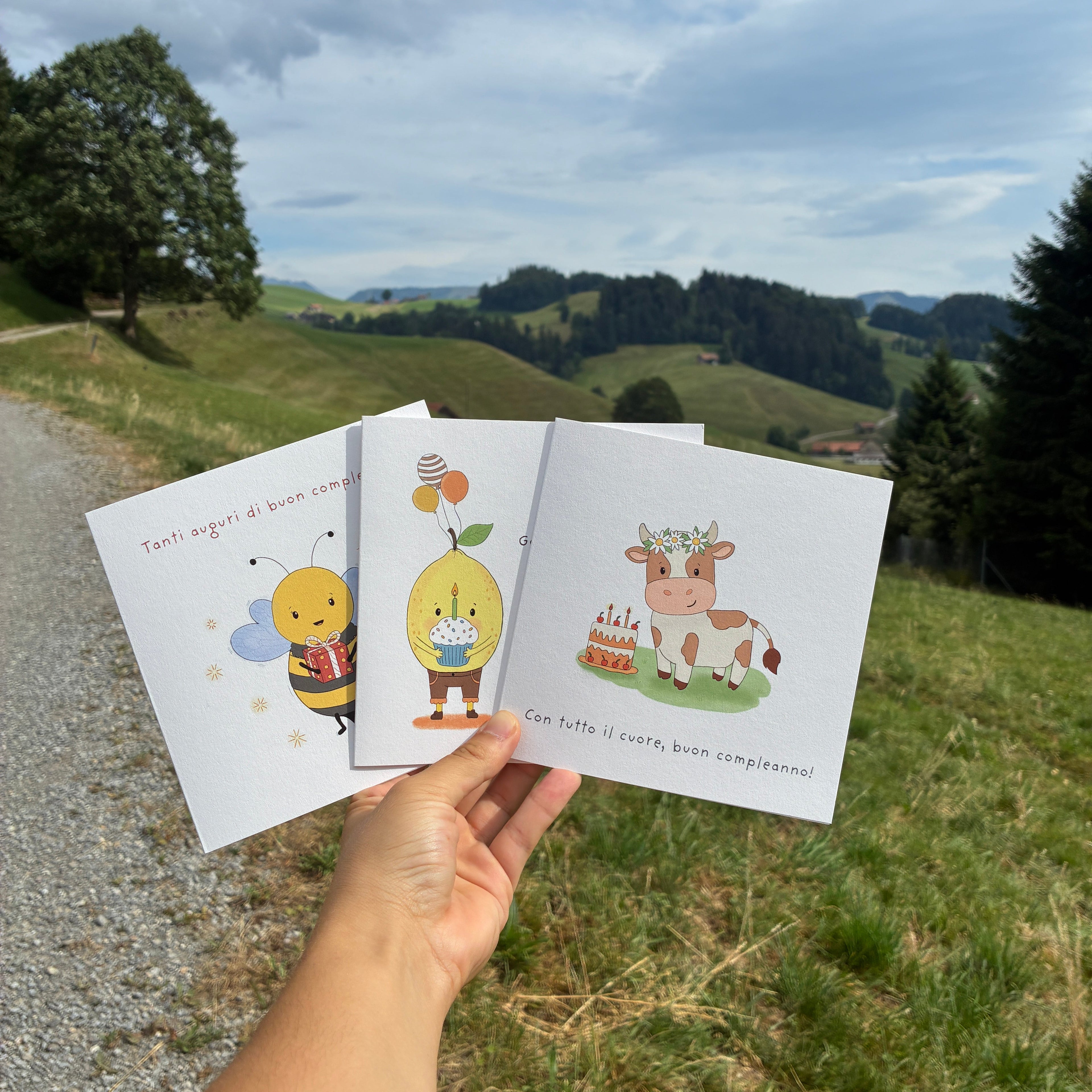 The Birthday Trio – Card Pack