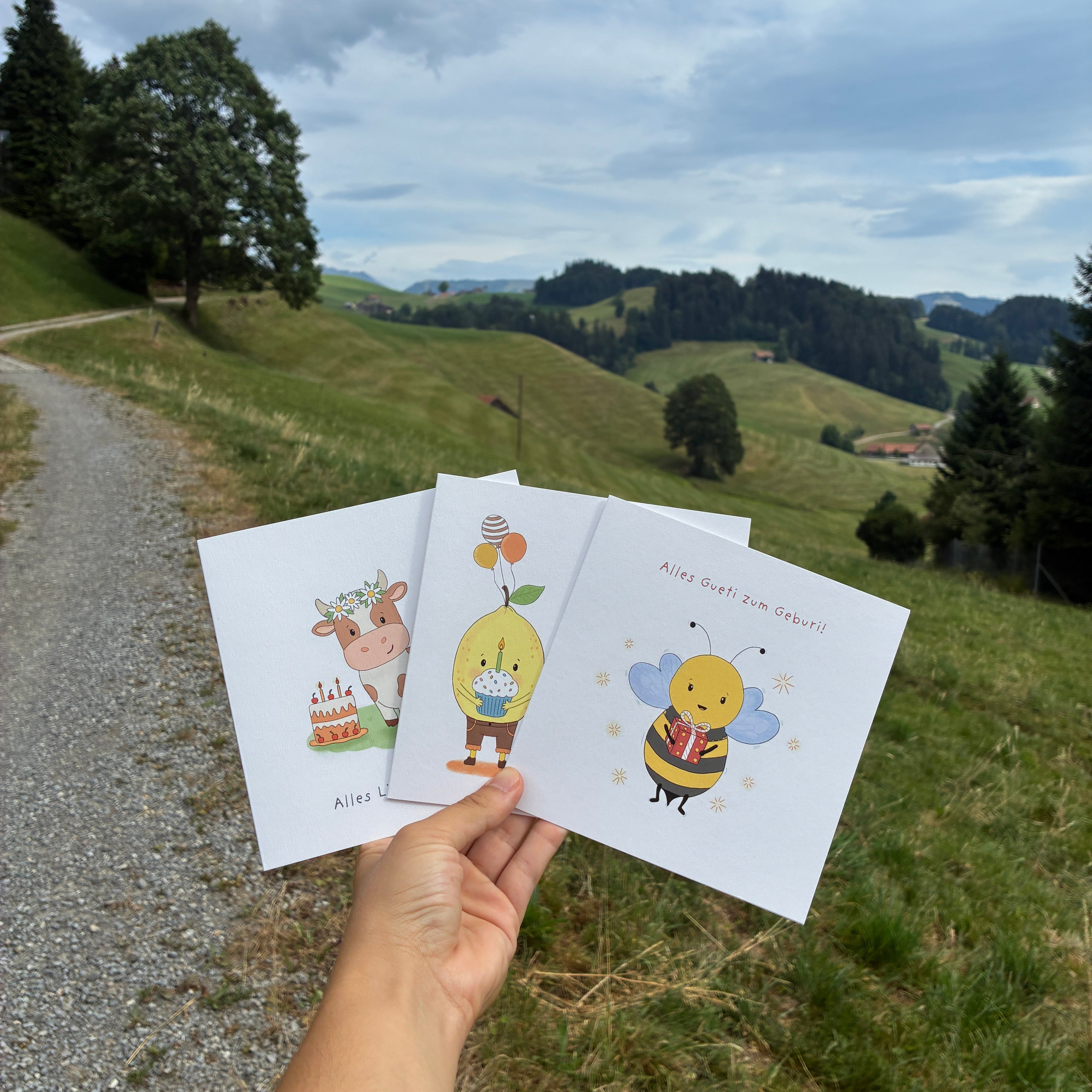 The Birthday Trio – Card Pack